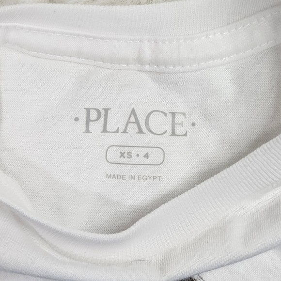 The Children's Place White "Unbeatable" Football Graphic Tee Size … - Picture 5 of 6